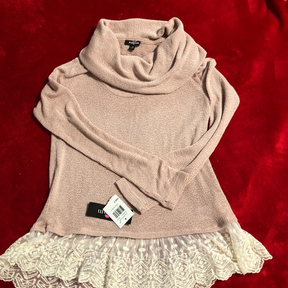Ransom Light Pink sweater